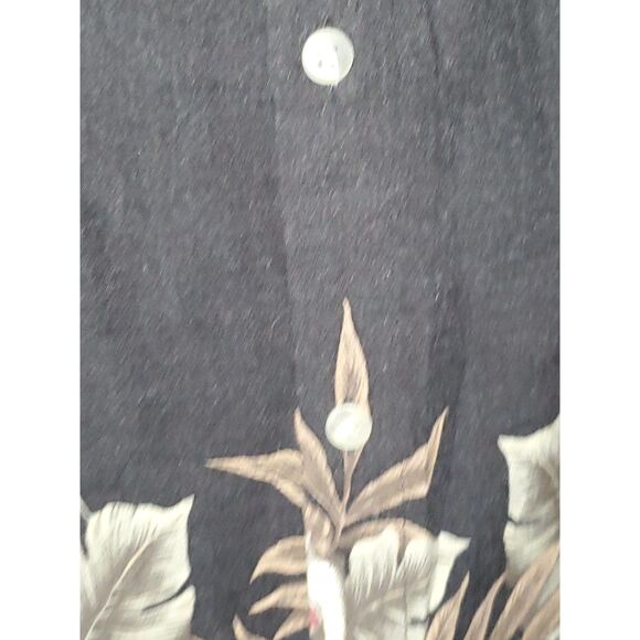 A Croft & Barrow Men's Shirt Hawaiian Pin-Up Girl Button Front Bohemian Size L - Picture 9 of 13